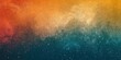 © Pixel Stream - Vibrant grainy gradient background orange teal green dark grunge noise texture header poster banner design, Generative AI