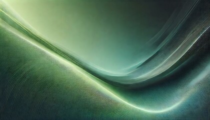 Fototapete - A smooth gradient transitioning from deep emerald green to pale lime, overlaid with a faint fabric-like texture for added depth.