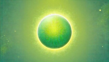 Poster - A vibrant lime green background with a faint speckled texture for visual interest, evenly illuminated.