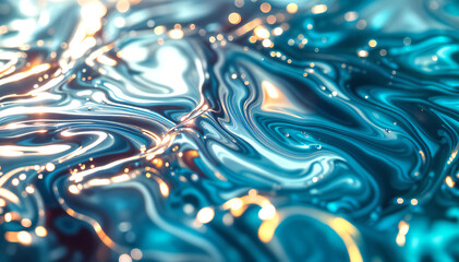 Wall Mural - abstract background with water