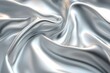 © Web - Soft Gray Blur. Elegant Texture with Polished Metallic Finish on Airy Light Background