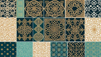  set of seamless patterns