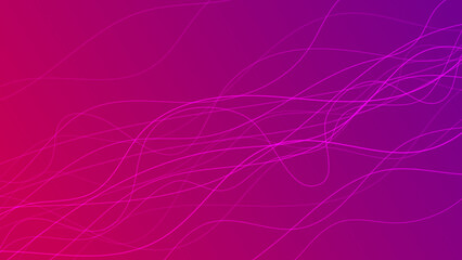 Poster - Abstract gradient background with wave beams