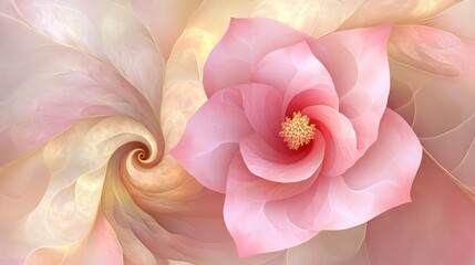 Poster - pink rose petals