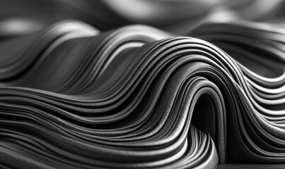 Wall Mural - Either a smooth gradient or a texture background, featuring black and white