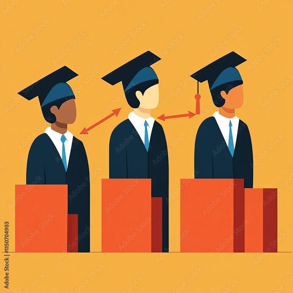 Graduation rate improvements mapped across decades, digital growth ...