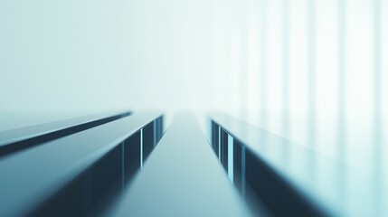 Aufkleber - Abstract Design Featuring Smooth Lines and Soft Light Effects