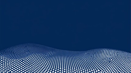Poster - abstract background with waves