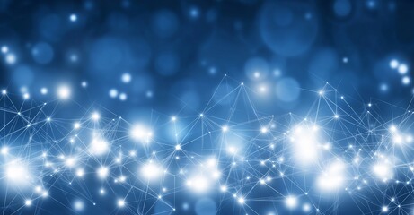 Poster - abstract background with stars