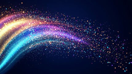 Poster - A cutting-edge digital abstract 3D backdrop perfect for showcasing network abilities, technological processes, digital storage solutions, scientific themes, and educational materials.