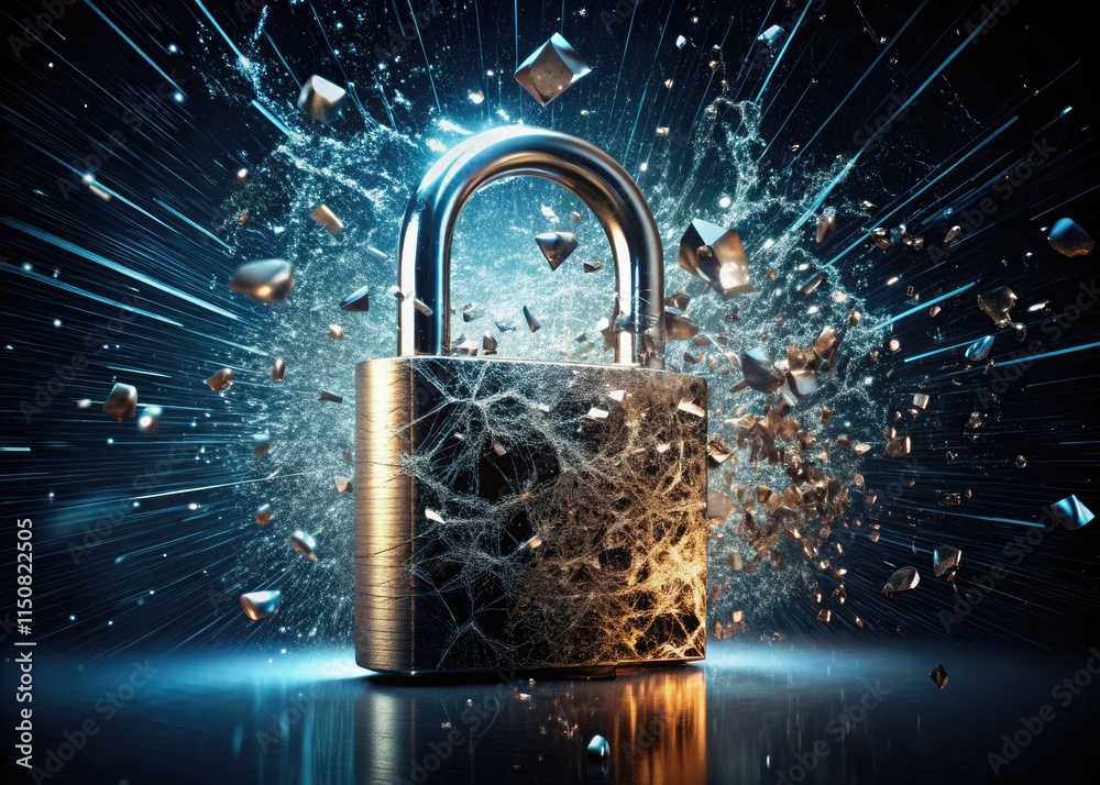 Digital padlock vulnerability: double exposure and data fragmentation ...