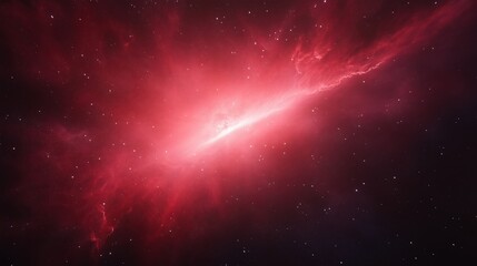Wall Mural - mesmerizing voyage through dense starfield and cosmic nebula in vast outer space loop with radiant s