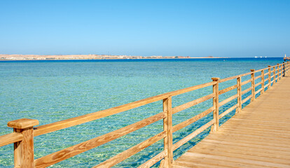 Wall Mural - beautiful views of sahl hasheesh for background