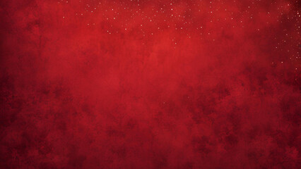 Poster - An elegant red Christmas background adorned with a vintage texture, showcasing a solid abstract design that exudes sophistication