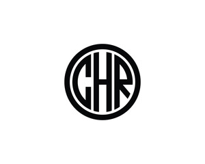 Fototapete - CHR logo design vector template. CHR