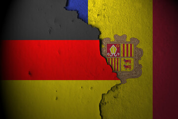 Wall Mural - Relations between german and andorra