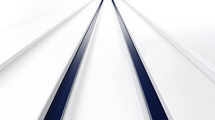 Aufkleber - Abstract white lines converging to a point.
