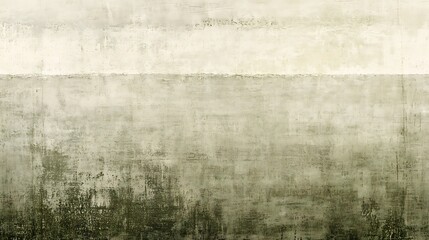 Poster - Abstract textured wall with gradient of beige and green.