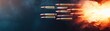 © Mnt - Dynamic image of bullets in motion, showcasing speed and power.