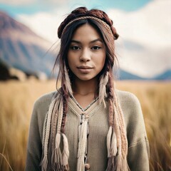 Wall Mural - portrait of a woman