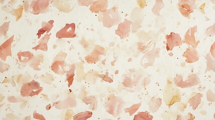 Poster - Pink and beige terrazzo texture background.