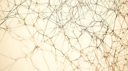Poster - Abstract network connection background.