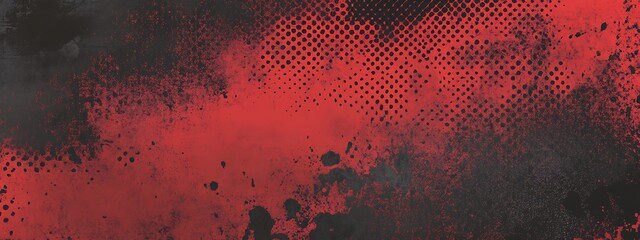 Aufkleber - Dark red and black grunge background.