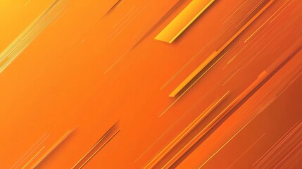 Poster - Dynamic abstract orange background featuring diagonal lines and vibrant shapes for business, technology, and creative projects in eps 10 format