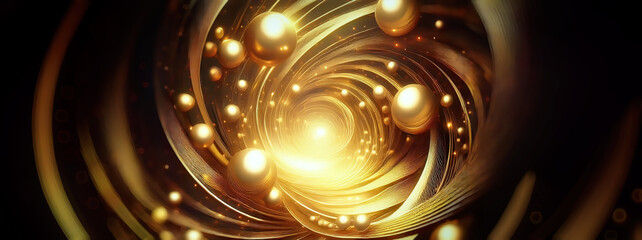 Aufkleber - 3D rendering of abstract fractal background for creative design, art and entertainment