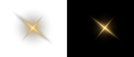 png gold star light, sparkle. yellow light effect. shining light with yellow gold color. png spotlig