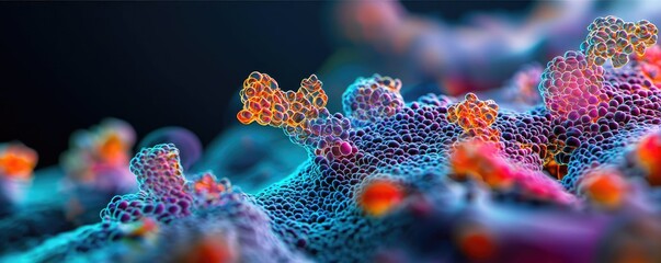 Poster - Gastroesophageal reflux disease concept. Vibrant coral reef showcasing intricate forms and colors in a captivating underwater scene.