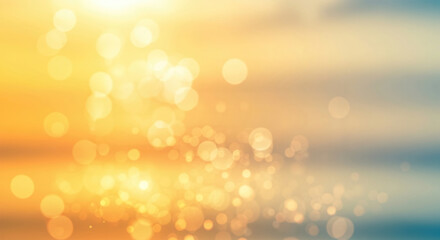Poster - Shiny sun lights, abstract summer background and banner design.