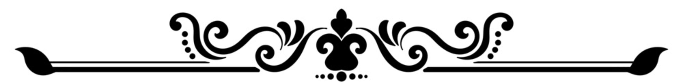 Vintage dividers, vintage patterns for text, baroque decoration