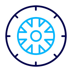 Sticker - Tire Outline Color icon