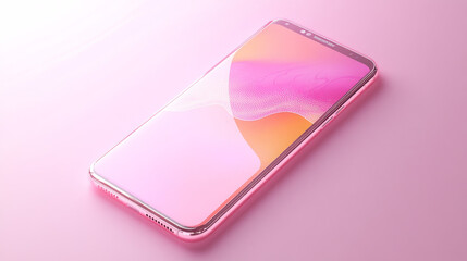 Poster - Realistic smartphones. 3d blank templates of digital communication mobile phones future technology devices decent vector 3d mockup various side