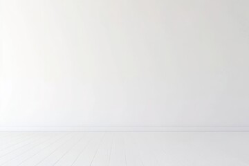 Poster - empty real estate property on white background with copy space perfect for showcasing property listings