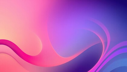 Poster - a close up of a colorful abstract background with a curved design