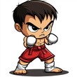 © Kramonwan - cartoon illustration of a boy with a smile
