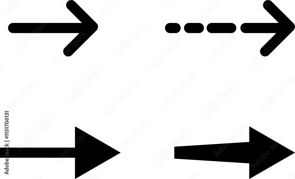Arrow icon set. Mega bundle set. Collection different arrows sign ...