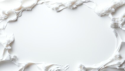 Poster - Abstract white textured background with dynamic patterns and smooth surfaces, creating an elegant and minimalist design perfect for various creative projects.