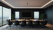 © soyibakter - Corporate Meeting Room with Modern Furniture 201