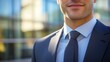 © Maria - a close-up of an employee wearing professional attire