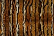 © Jaon - Tiger skin pattern as wallpaper Generative AI