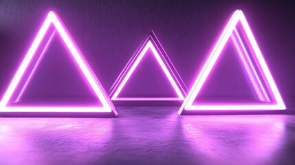 Fototapete - Bright, futuristic neon lights illuminating a dark, multi-layered cityscape with holographic displays.