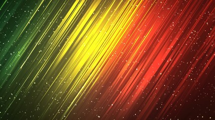 Aufkleber - Vivid abstract gradient with a dynamic transition of red and yellow, creating an energetic flow of colors.