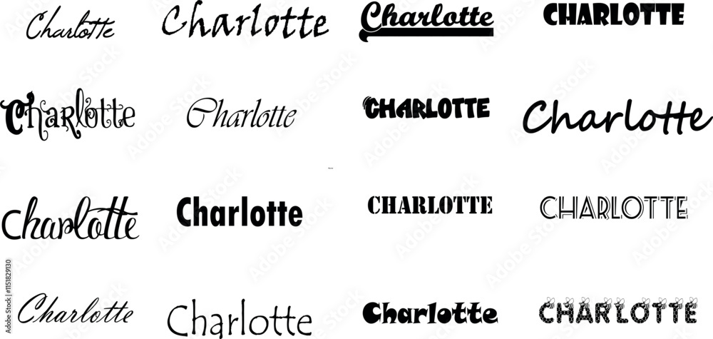 background, art, text, illustration, charlotte, element, letters ...