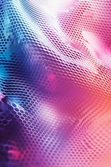 Poster - Intricate patterns display smooth color gradients in bright hues, creating depth