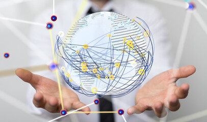 Aufkleber - the Global Network Of People global