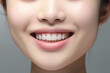 © Mary - Radiant Asian woman with bright smile and perfect teeth, showcasing natural beauty and confidence - Ideal for dental care, health and lifestyle themes. Dentist profession. Asia.