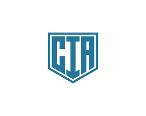 Fototapete - CIA logo design vector template. CIA